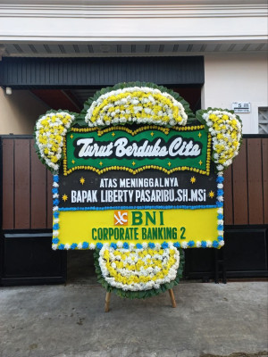 Papan Bunga Duka di Siantan Timur