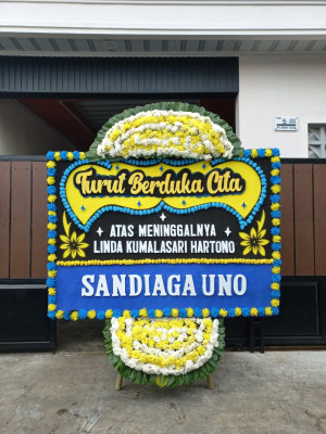 Papan Bunga Duka di Siantan Timur