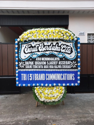Papan Bunga Duka di Siantan Timur